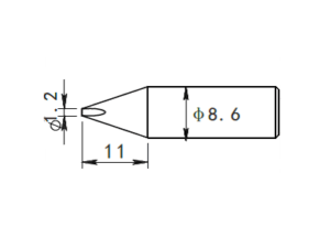 Насадка Quick-TSS10C-1.2D